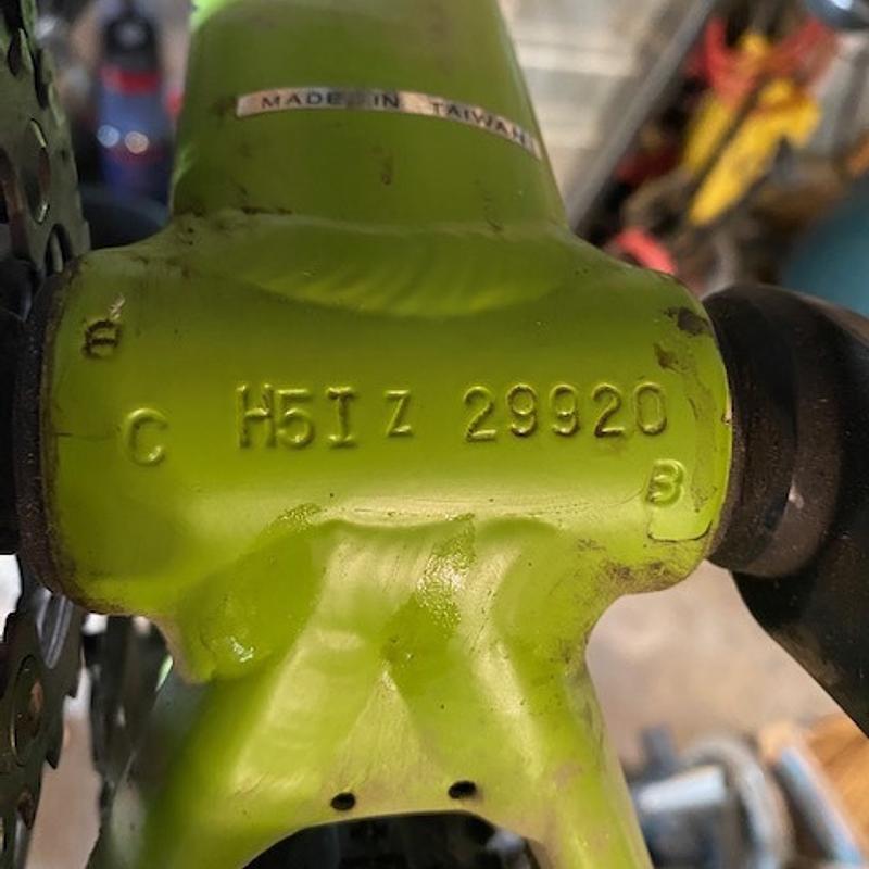 Photo of recovered bike