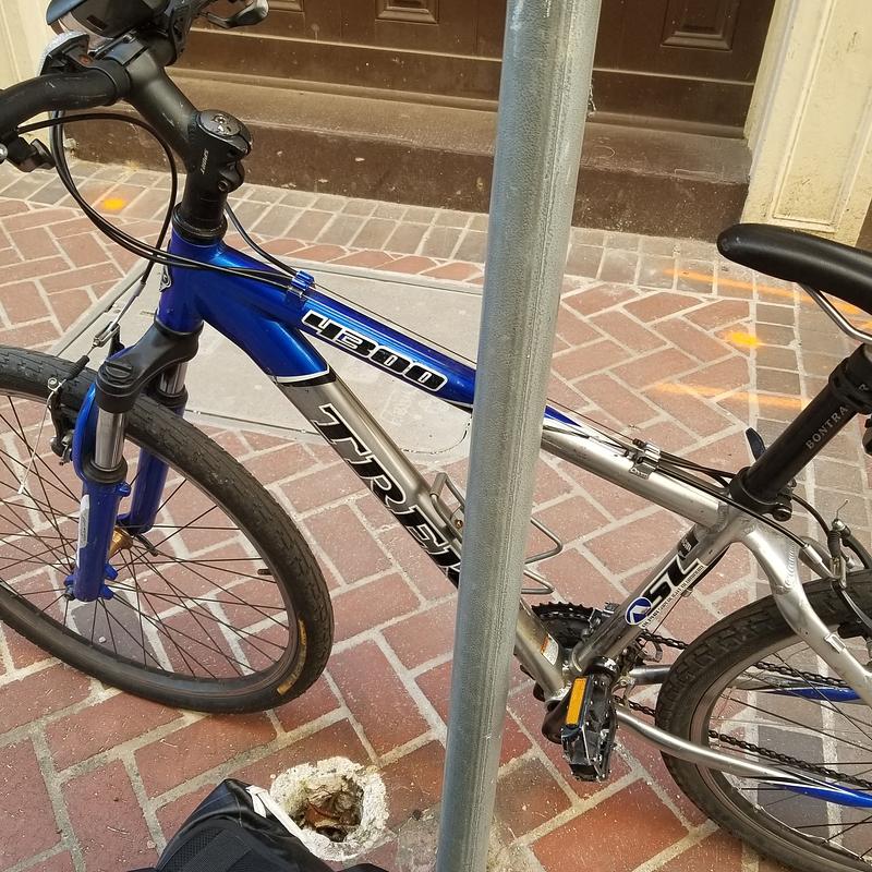 Photo of recovered bike