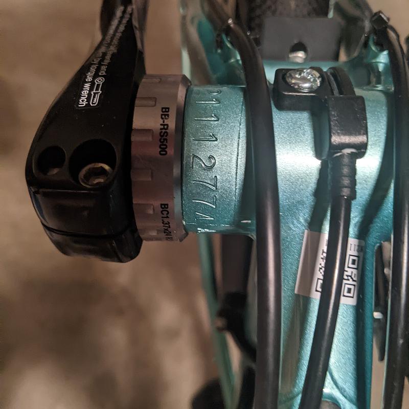 Photo of recovered bike