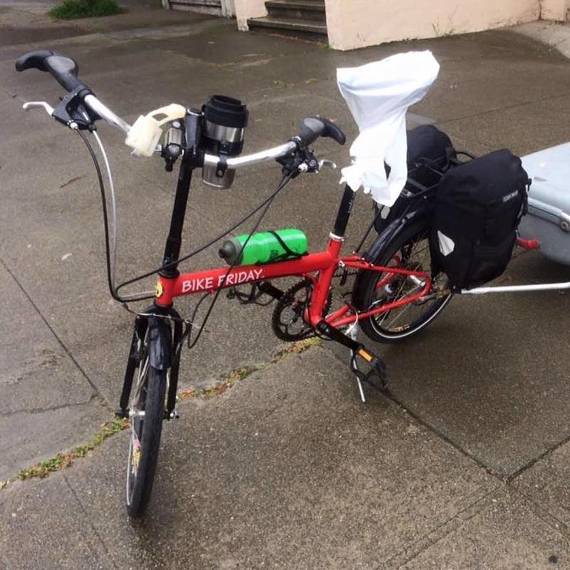 Photo of recovered bike