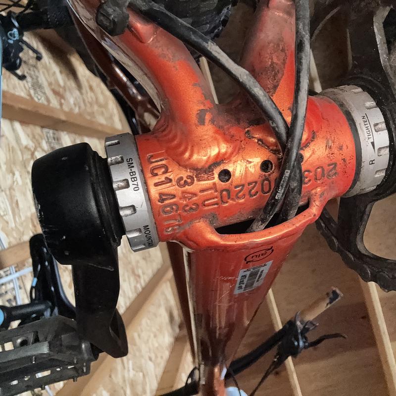 Photo of recovered bike