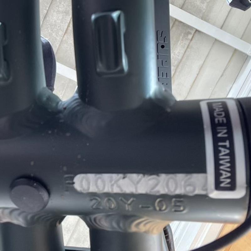 Photo of recovered bike