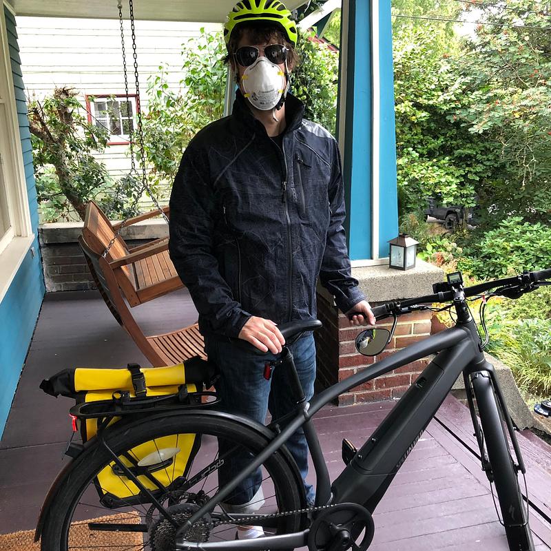 Photo of recovered bike