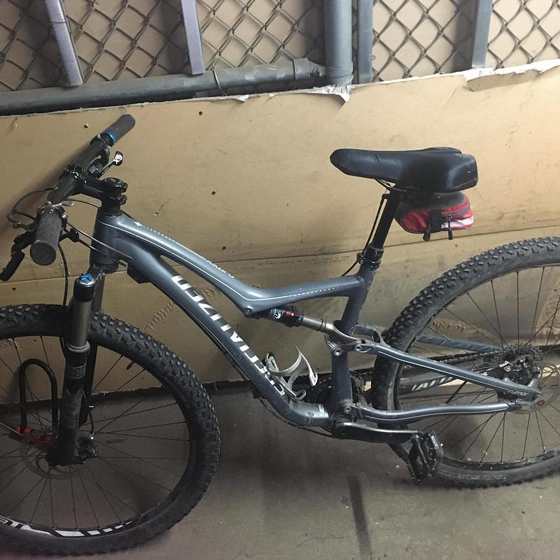 Photo of recovered bike