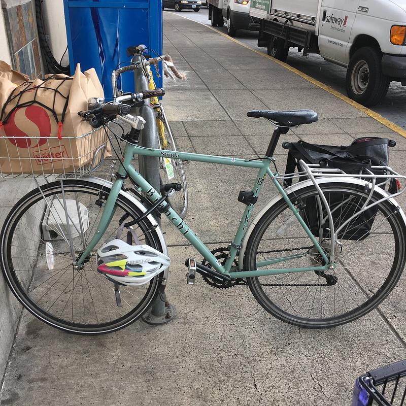 Photo of recovered bike