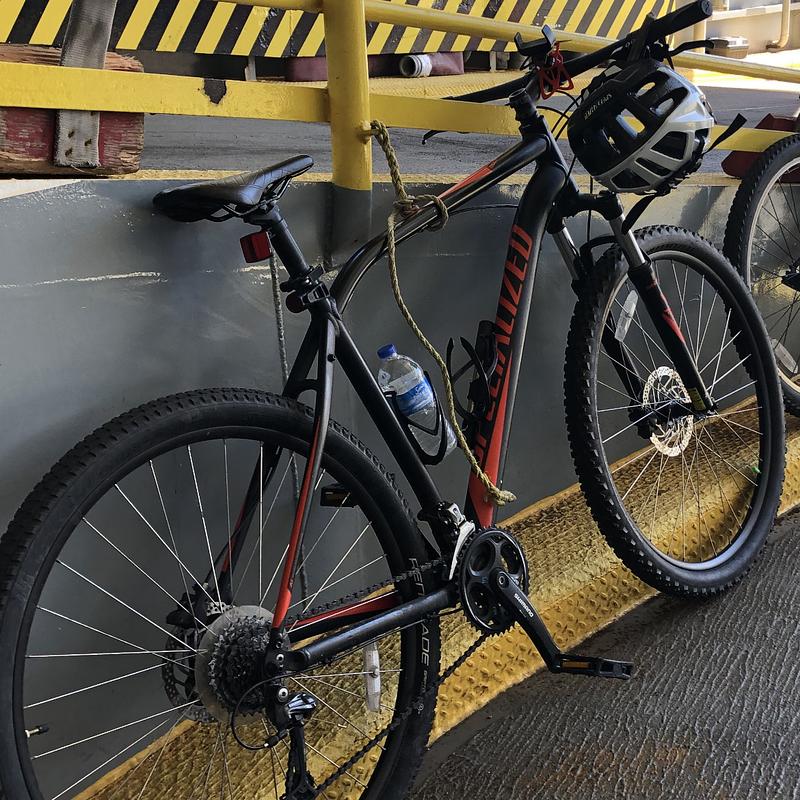 Photo of recovered bike