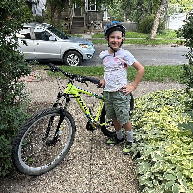 Photo of recovered bike