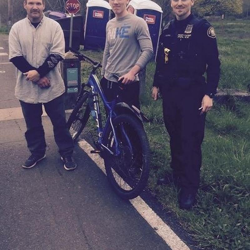 Photo of recovered bike