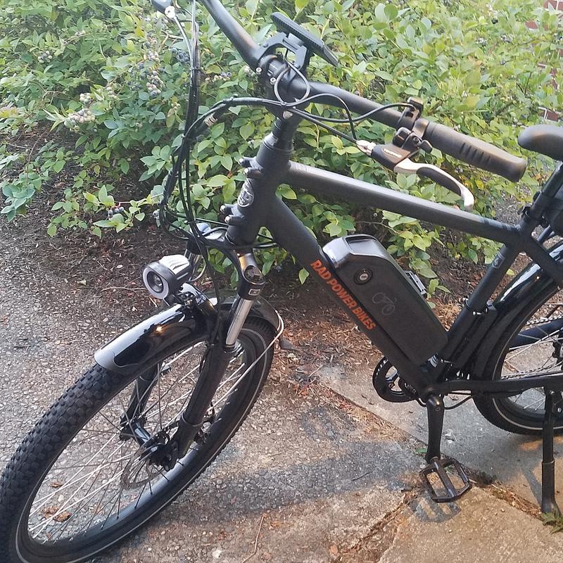 Photo of recovered bike