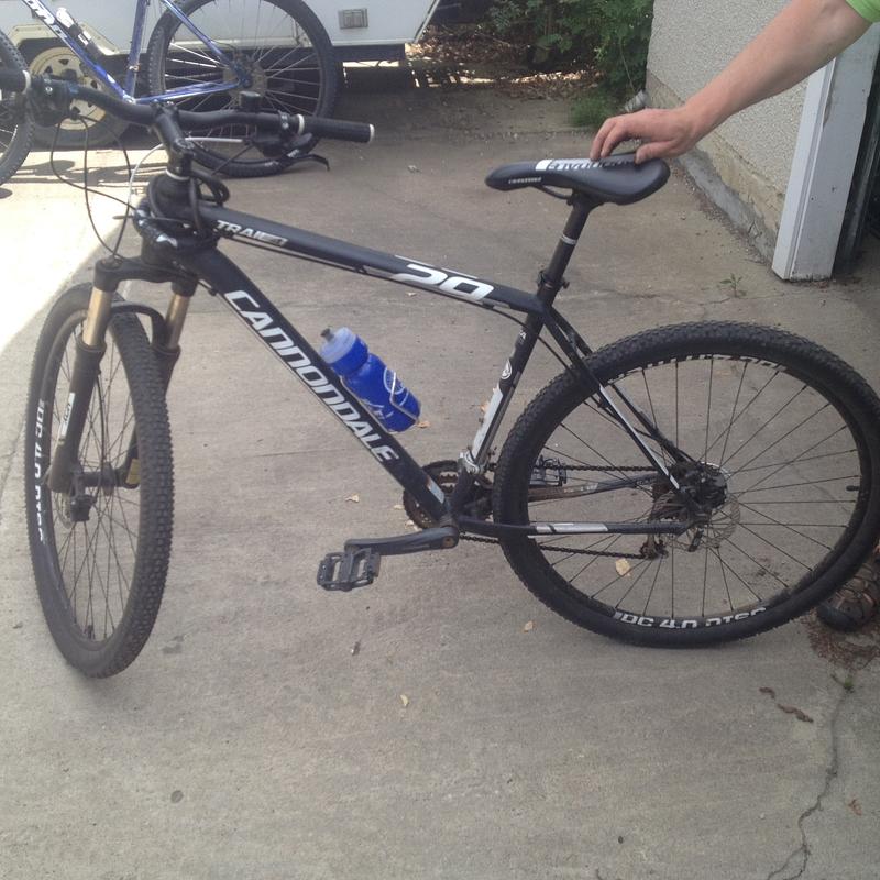 Photo of recovered bike