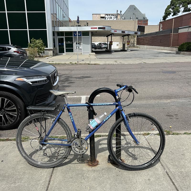 Photo of recovered bike