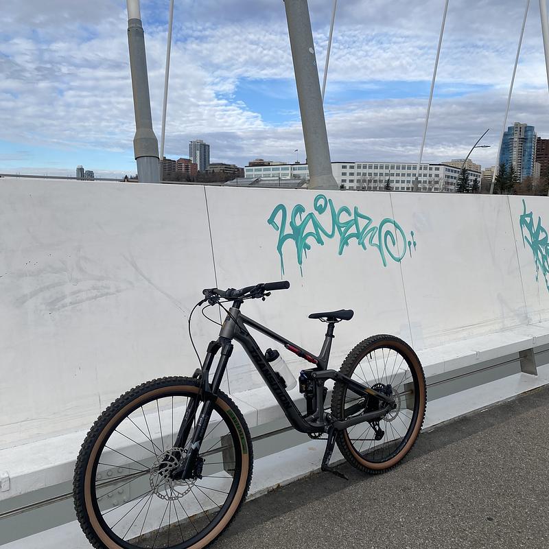 Photo of recovered bike