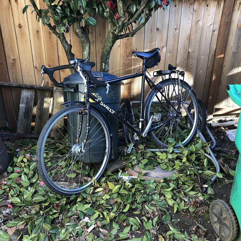Photo of recovered bike