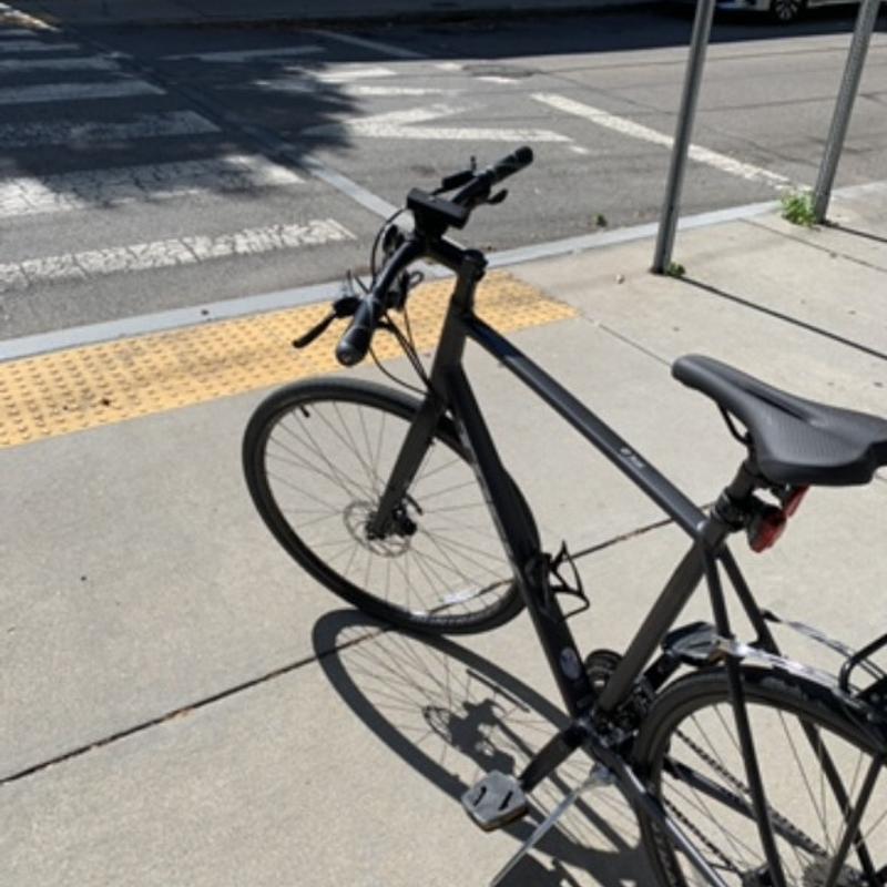 Photo of recovered bike