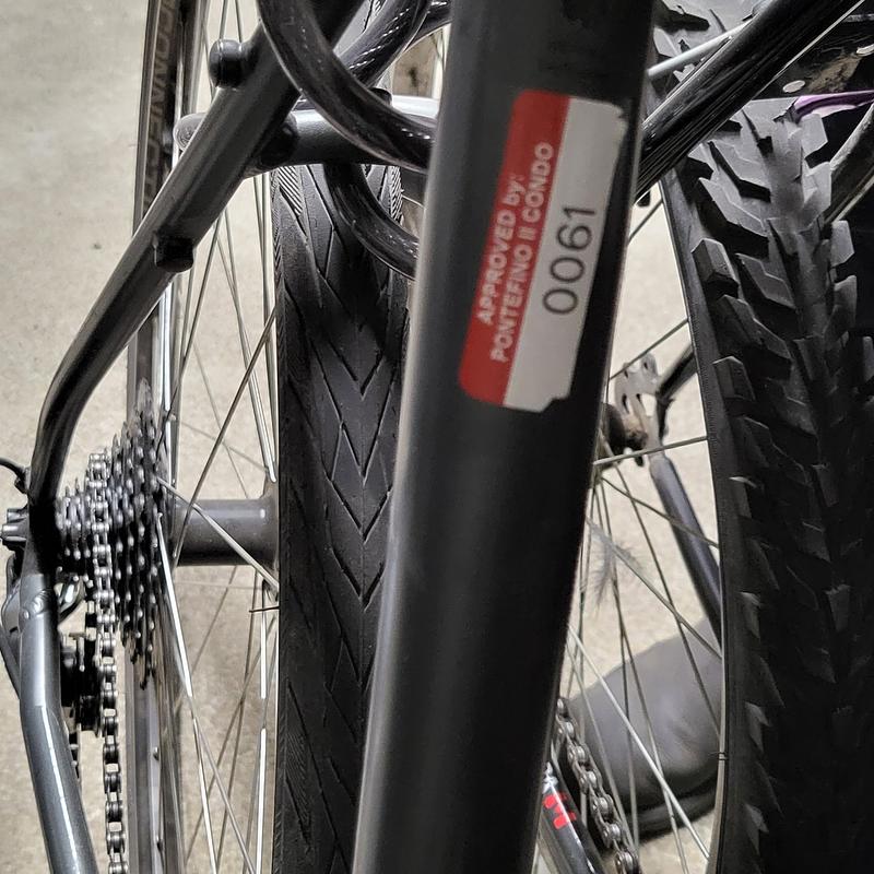 Photo of recovered bike