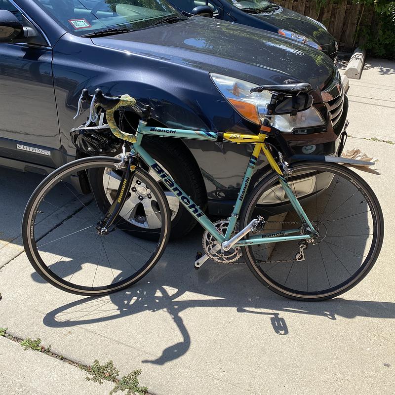 Photo of recovered bike