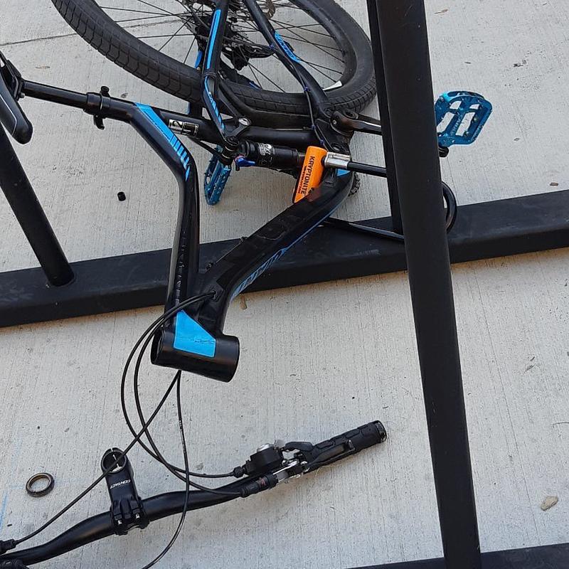 Photo of recovered bike