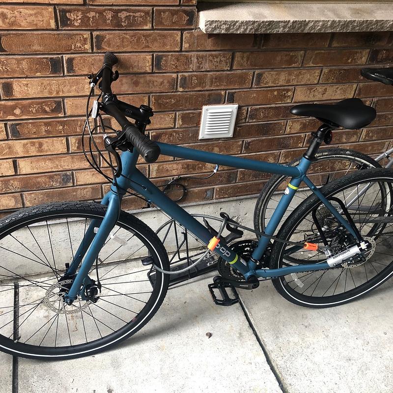Photo of recovered bike