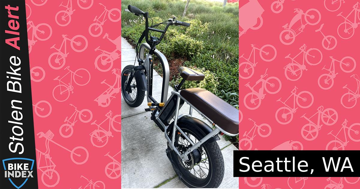 Stolen 2021 Rad Power Bikes RadRunner 1 Plus