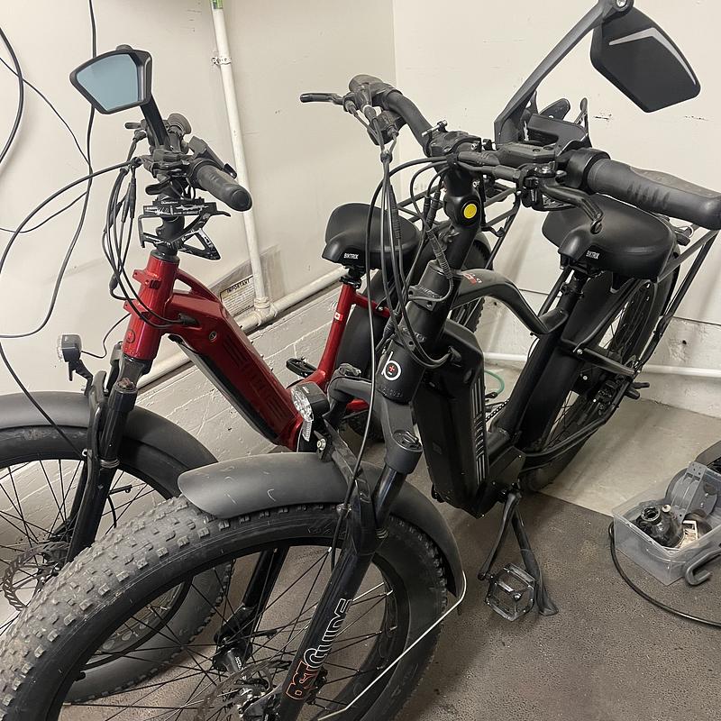 Photo of recovered bike