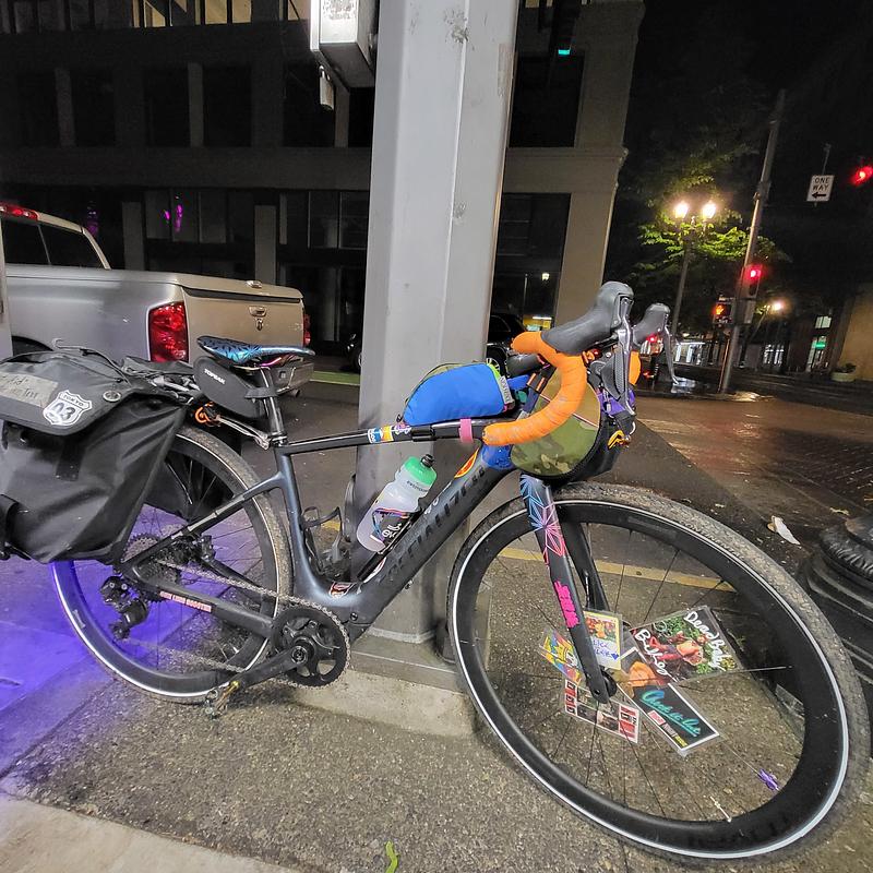 Photo of recovered bike