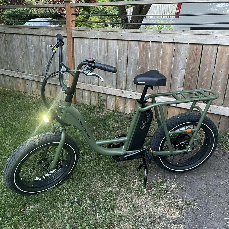 Photo of recovered bike