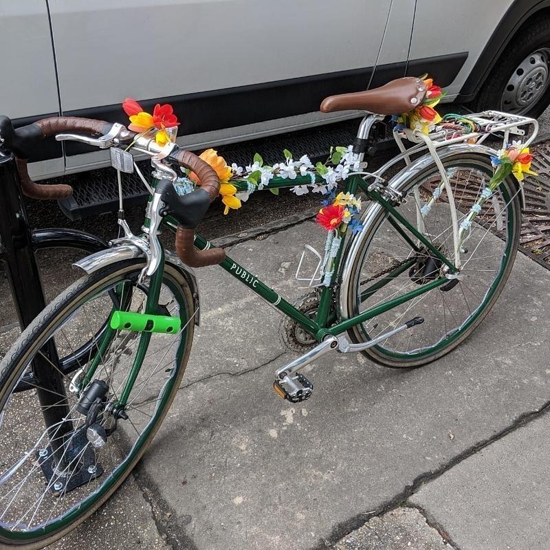 Photo of recovered bike