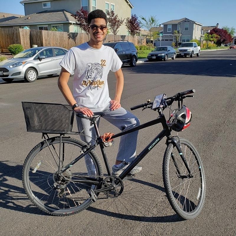 Photo of recovered bike