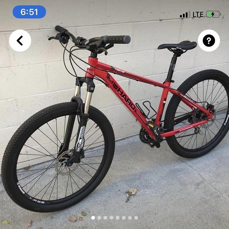 Photo of recovered bike