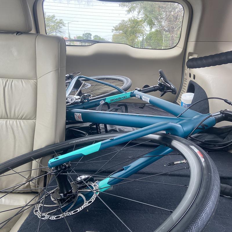 Photo of recovered bike