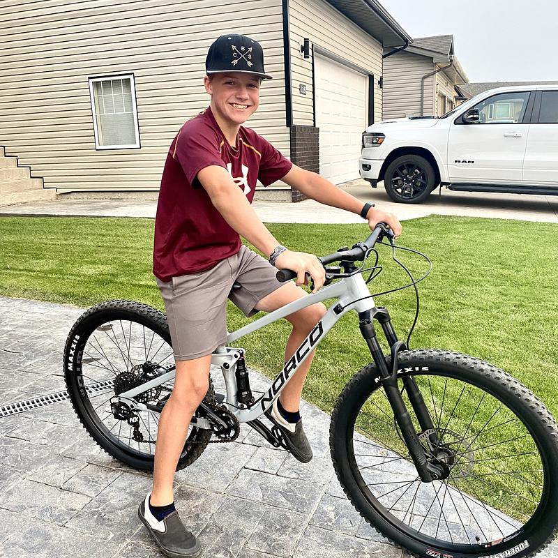 Photo of recovered bike