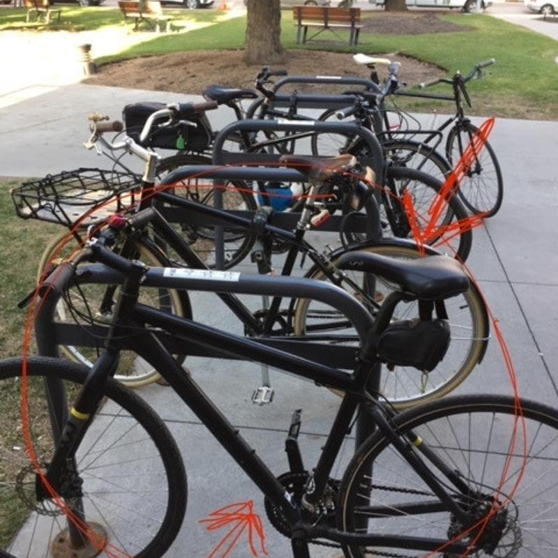 Photo of recovered bike