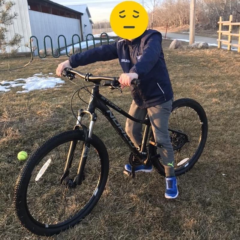 Photo of recovered bike