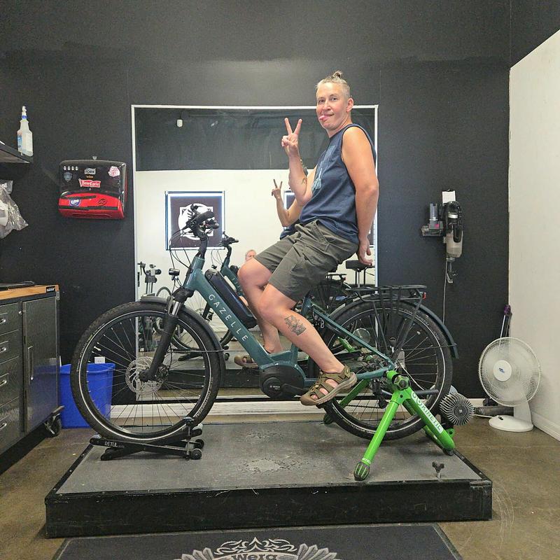 Photo of recovered bike