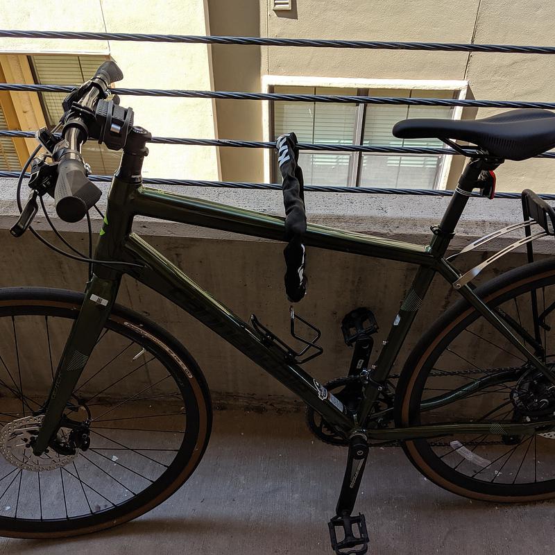 Photo of recovered bike