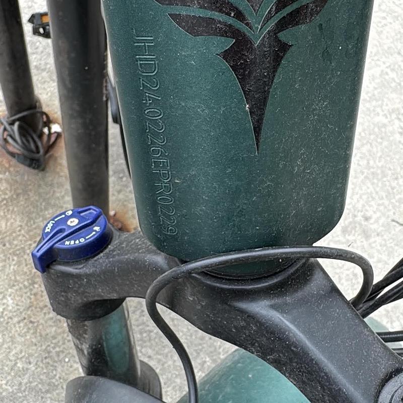 Photo of recovered bike