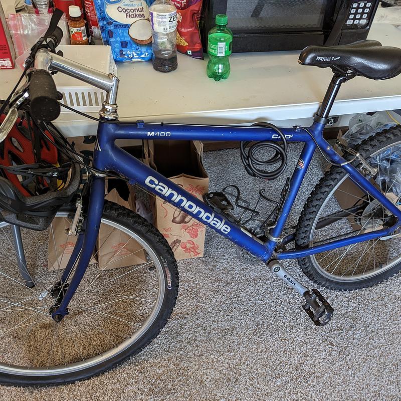 Photo of recovered bike