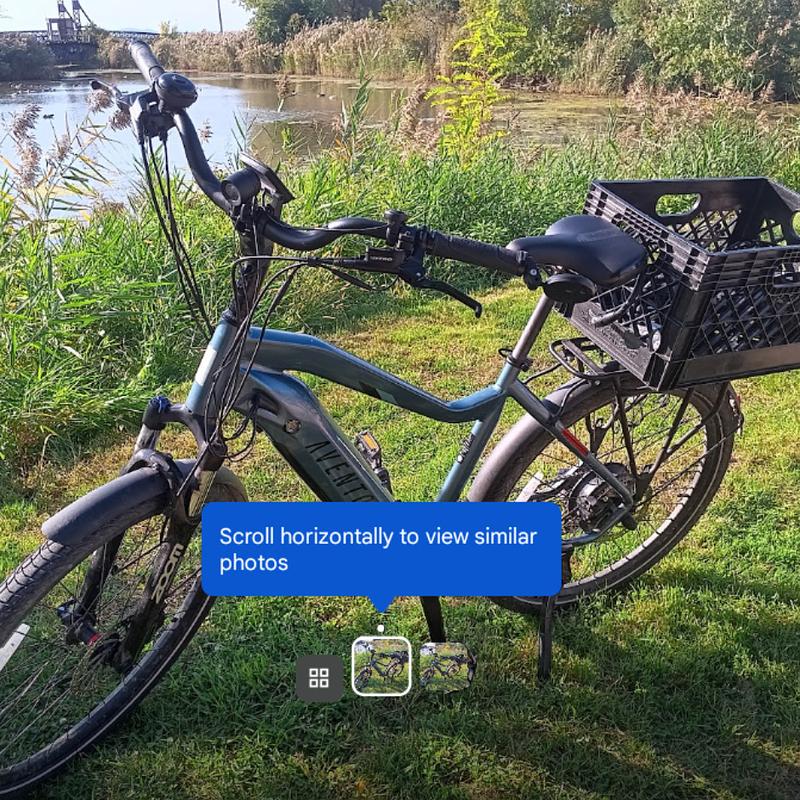 Photo of recovered bike