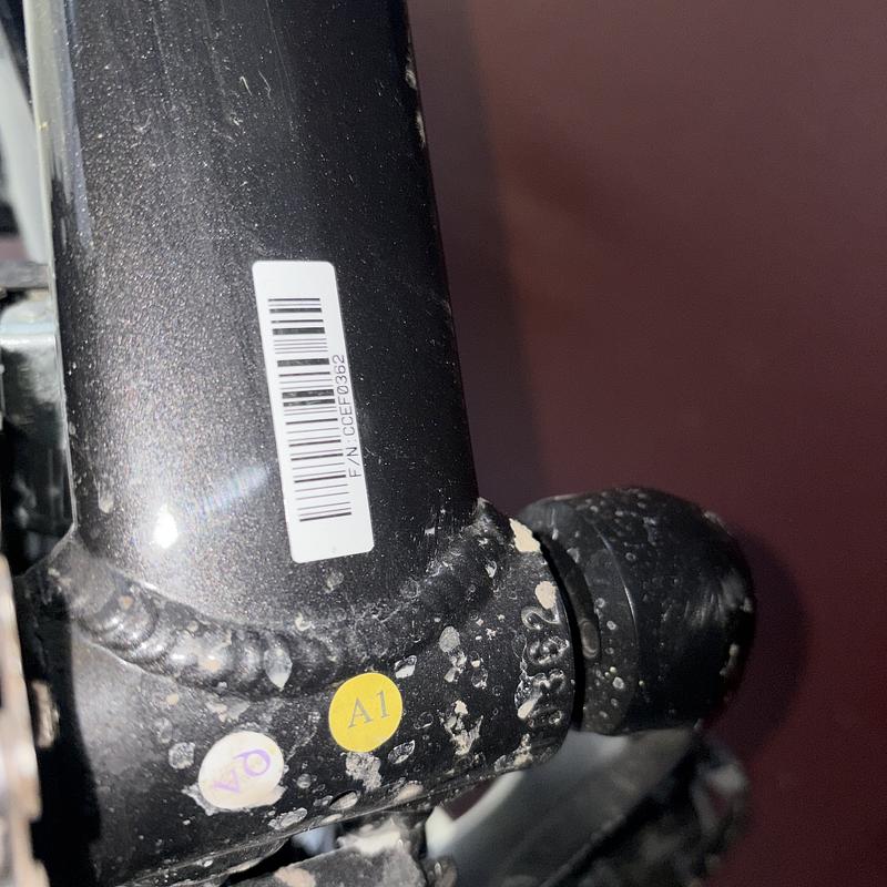 Photo of recovered bike