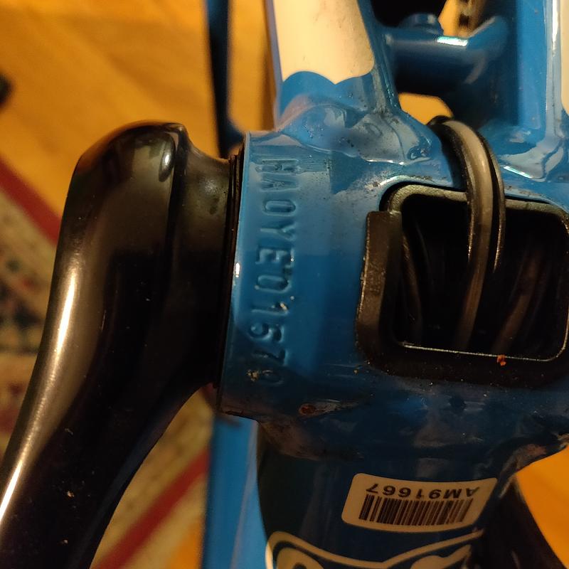 Photo of recovered bike