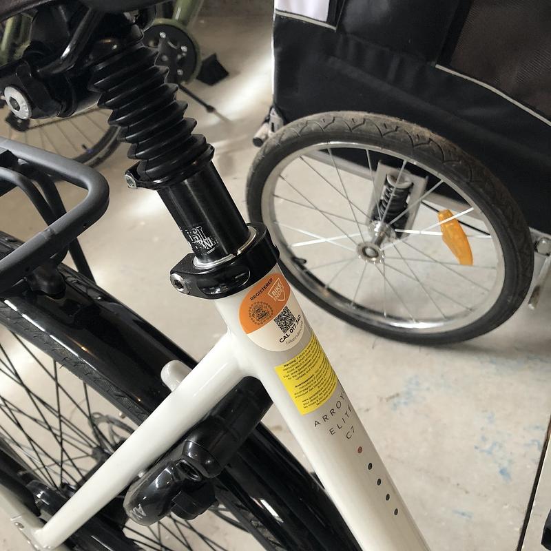 Photo of recovered bike