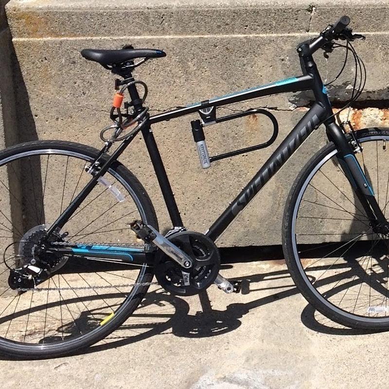 Photo of recovered bike