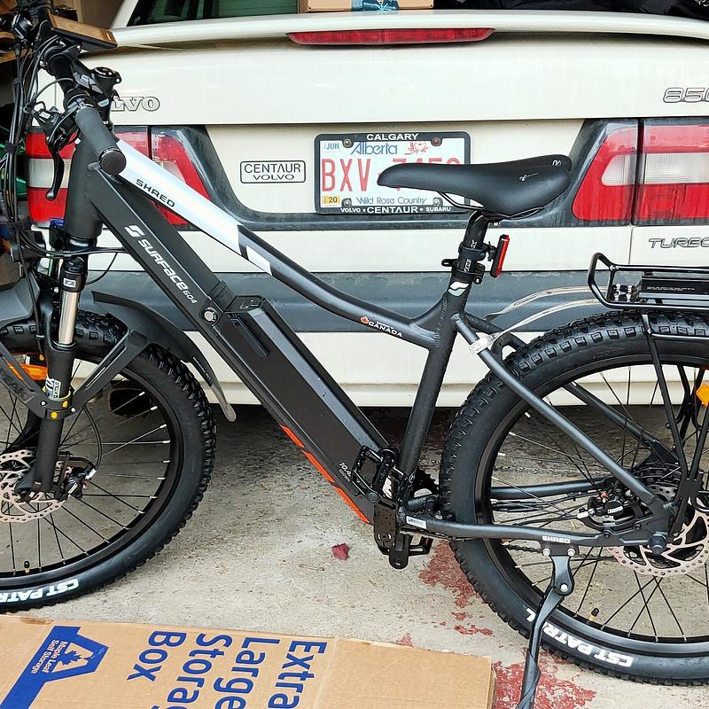 Photo of recovered bike