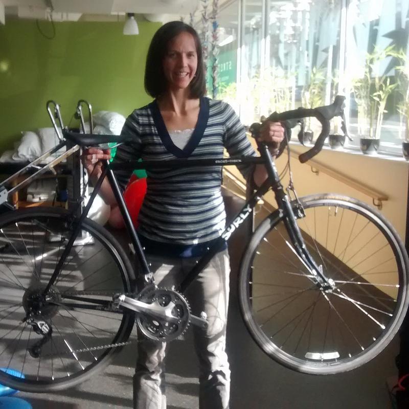 Photo of recovered bike