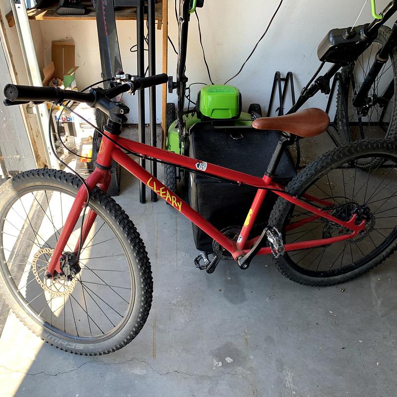 Photo of recovered bike