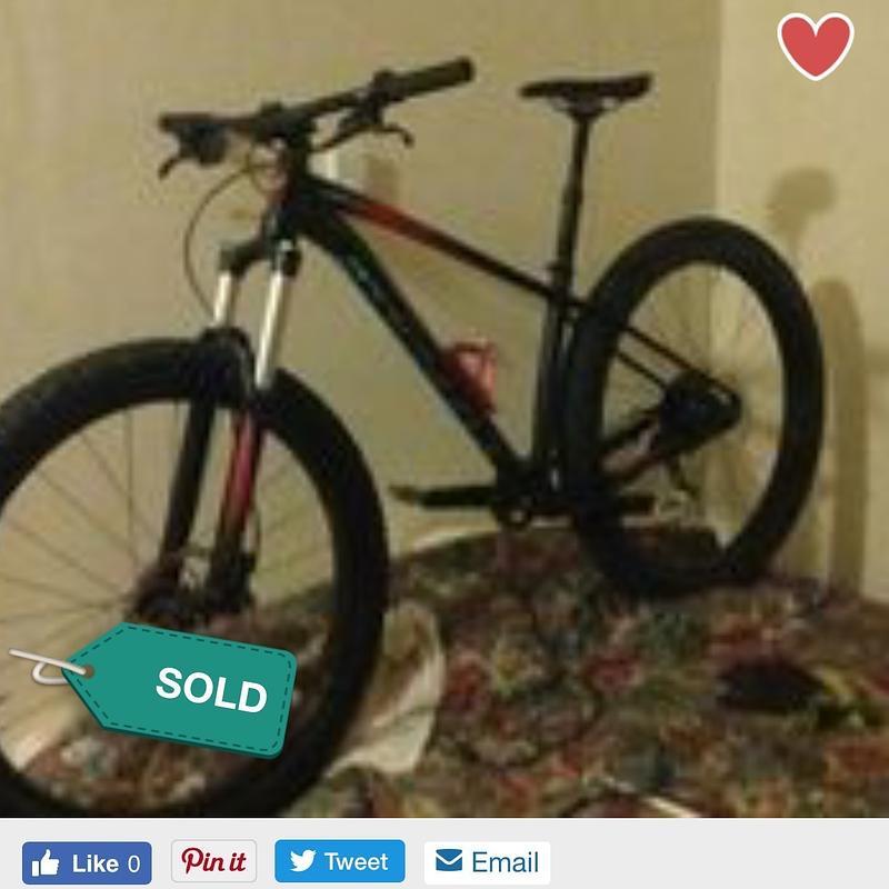 Photo of recovered bike