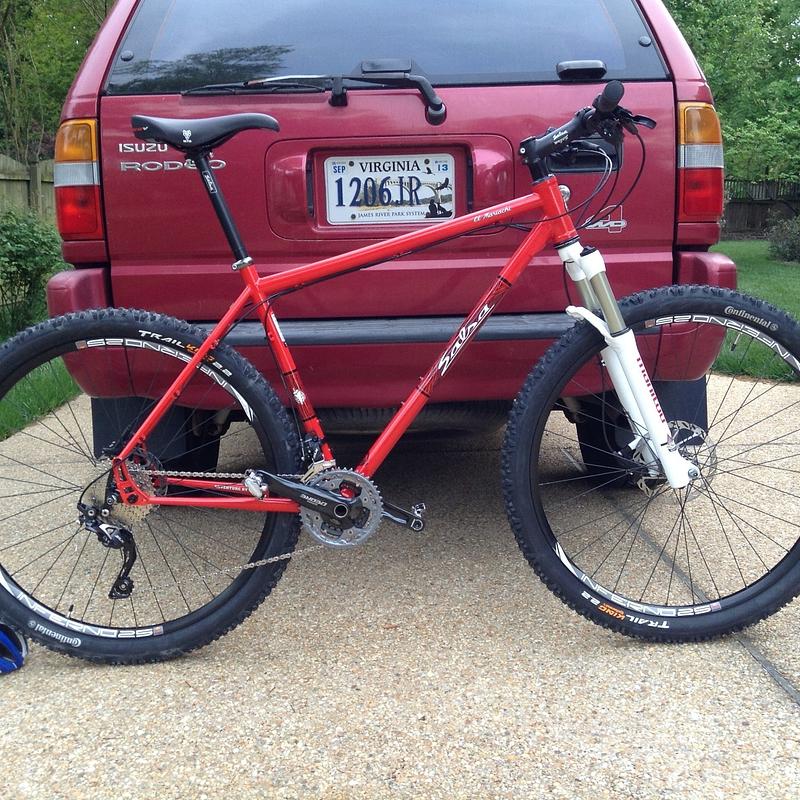 Photo of recovered bike