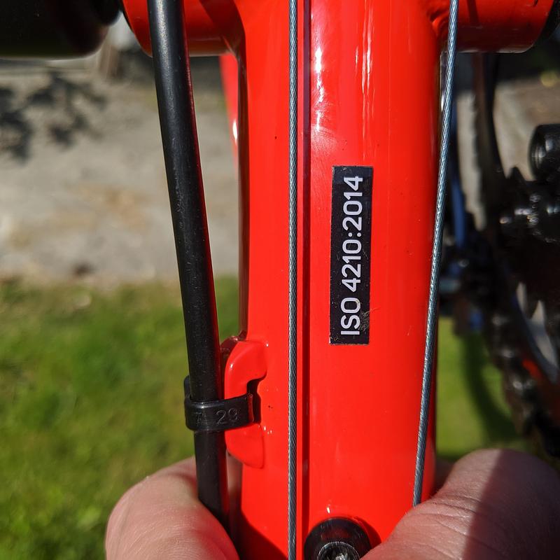 Photo of recovered bike