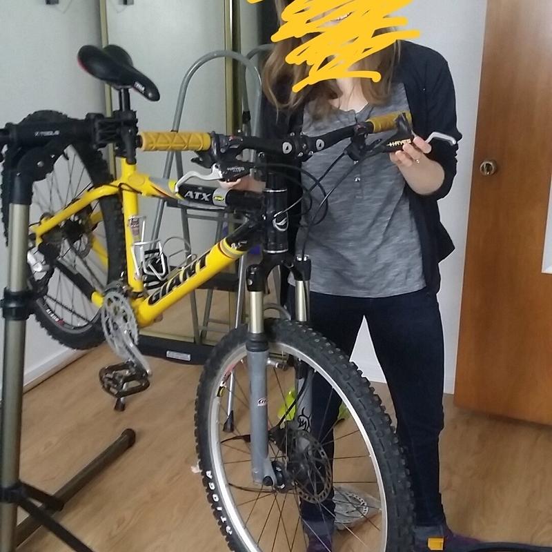 Photo of recovered bike