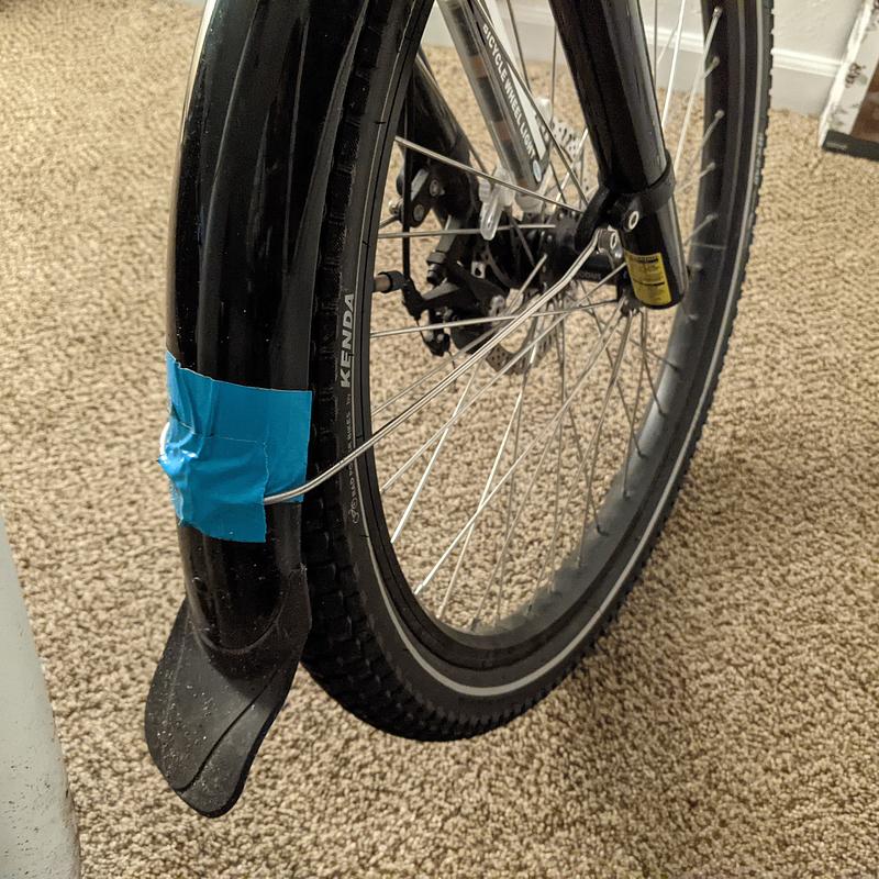 Photo of recovered bike